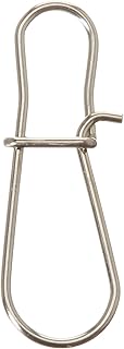 Luhr Jensen 85 lb Test Duo-Lock Snap / 12 Pack Stainless Steel