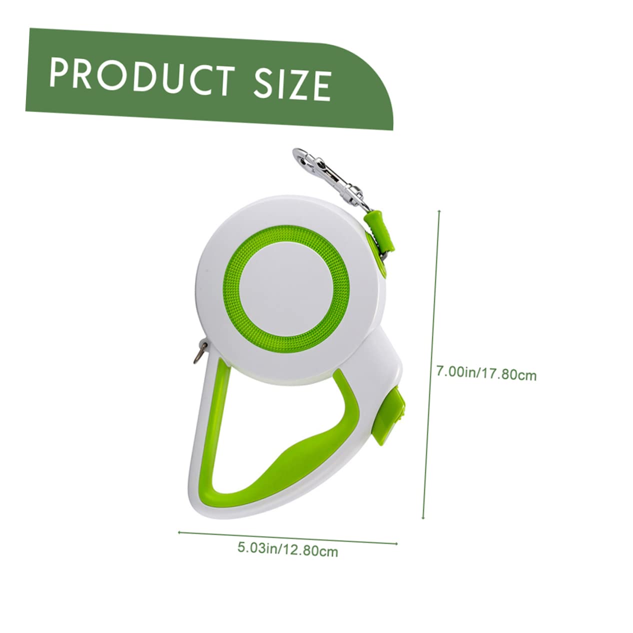 POPETPOP Retractable Dog Leash Wear Resistant Automatic Safety Strap for Outdoor Walking Comfortable Control Ergonomic and Cats