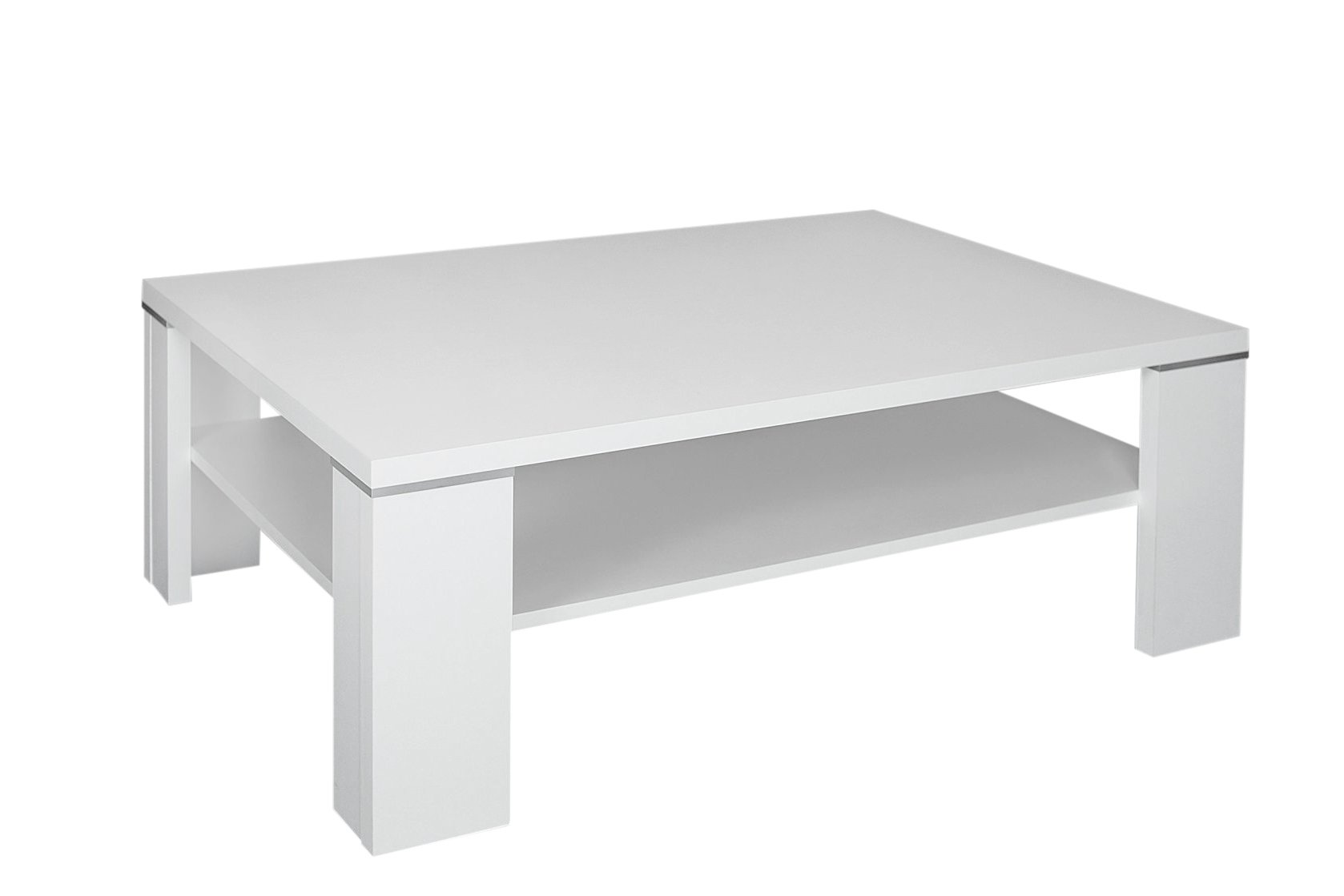 Couchtisch MATERA 2 Höhenverstellbar Ausziehbar Super Hochglanz-Acryl