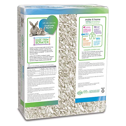 Image of carefresh Custom Rabbit /Guinea Pig Pet Bedding, 50 L, White