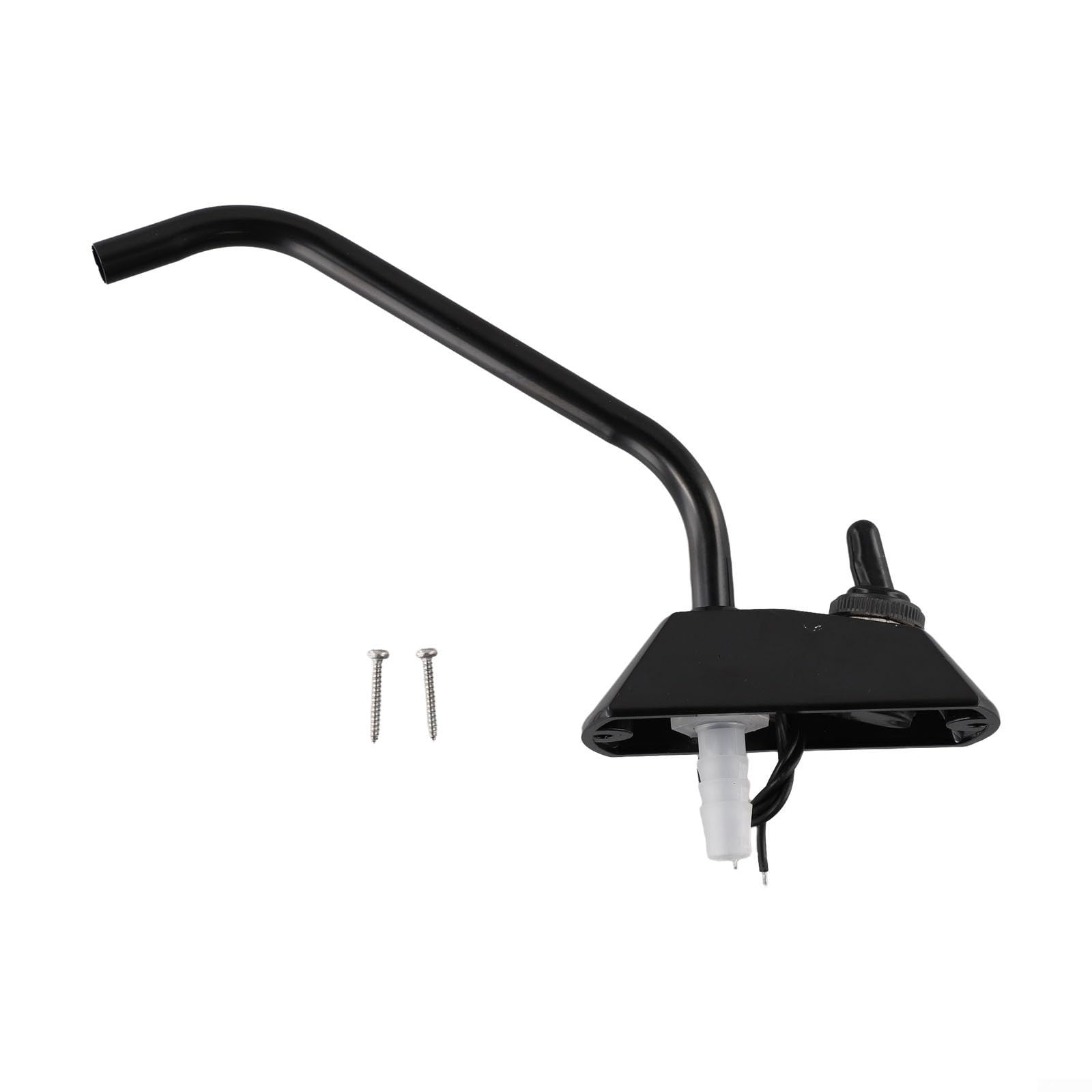 Interrupteur de robinet électrique 12V noir pivotant accessoire eau de bateau et caravane