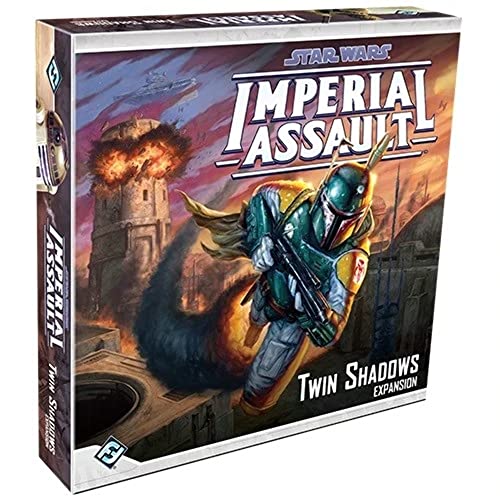 Star Wars Imperial Assault Board Game Twin Shadows EXPANSION - Epic Sci-Fi Miniatures Strategy Game for Kids and Adults, Ages 14+, 1-5 Players, 1-2 Hour Playtime, Made by Fantasy Flight Games