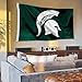 College Flags & Banners Co. Michigan State Spartans MSU Sparty University Large College Flag