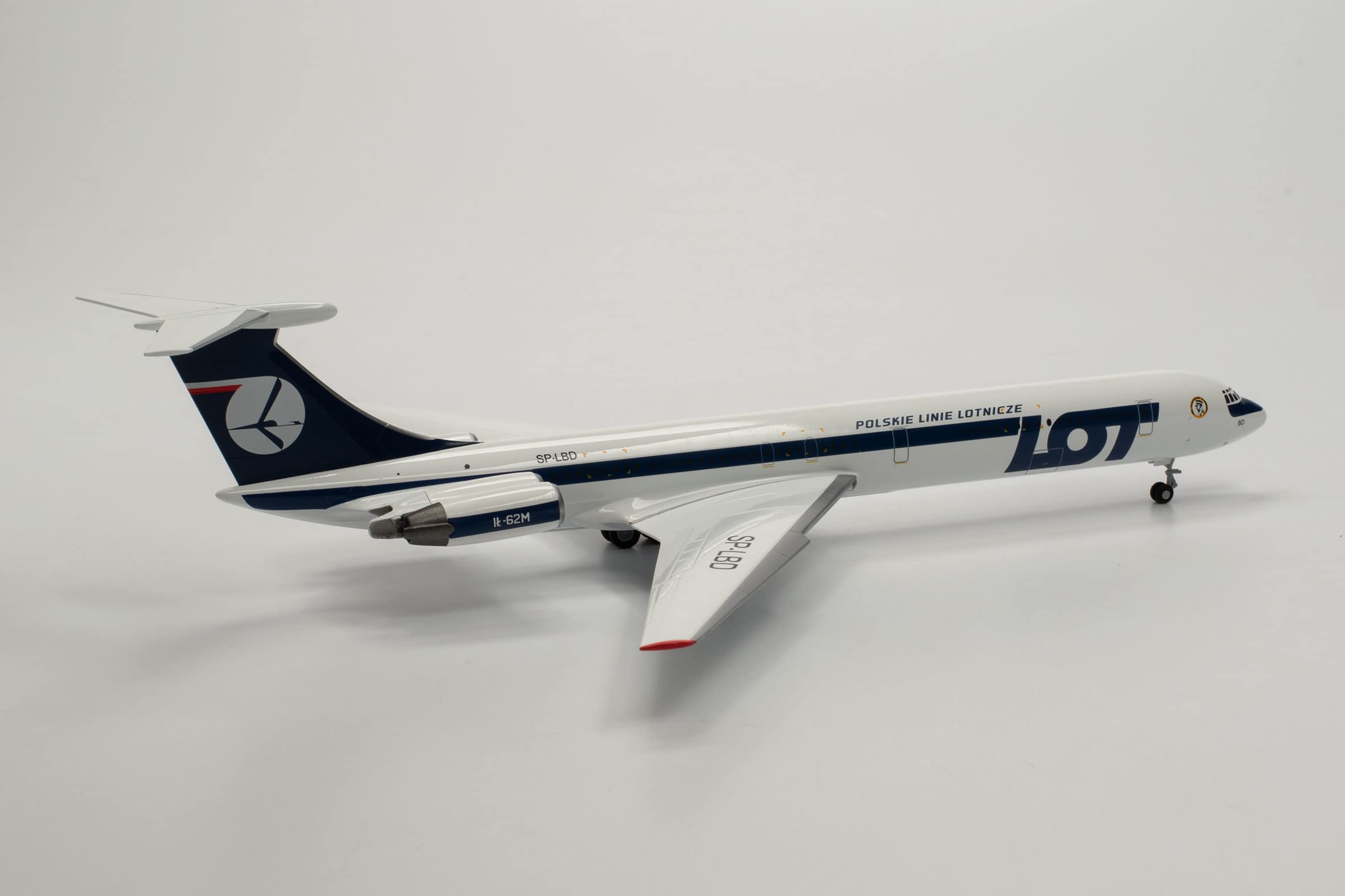 Amazon | herpa 飛行機 模型 LOT ポーランド航空 イリシン IL-62M SP