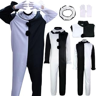 Anime Cosplay Costume Outfits Anime Black White Bodysuit Halloween Suit