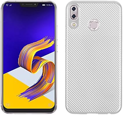 Case for Asus ZenFone 5Z ZS620KL / ZenFone 5Z 2018 ZS621KL / Asus ZenFone 5 ZE620KL Case TPU Silicone Soft Shell Cover Silver
