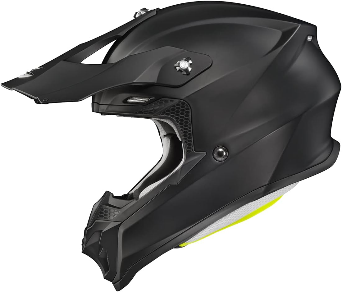 ScorpionEXO VX-16 Dual Off-Road Dirt MX Motocross Racing Adult Full Race Helmet with Visor Dot Approved Matte Black - MD