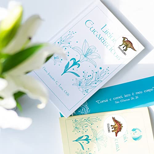 500Pcs Dinosaur Stickers For Kids Boy Teacher Round Animal Children Reward Stickers Roll Sticker School Supplies Incentive Potty Training Stickers For School Classroom Home #TOP4