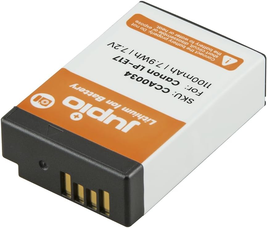 Pin m&aacute;y ảnh Canon LP-E17 1100mAh 7.9Wh   d&ugrave;ng cho Canon EOS 77D, EOS 750D, EOS 760D, EOS 8000D, EOS M3, EOS M5, EOS M6