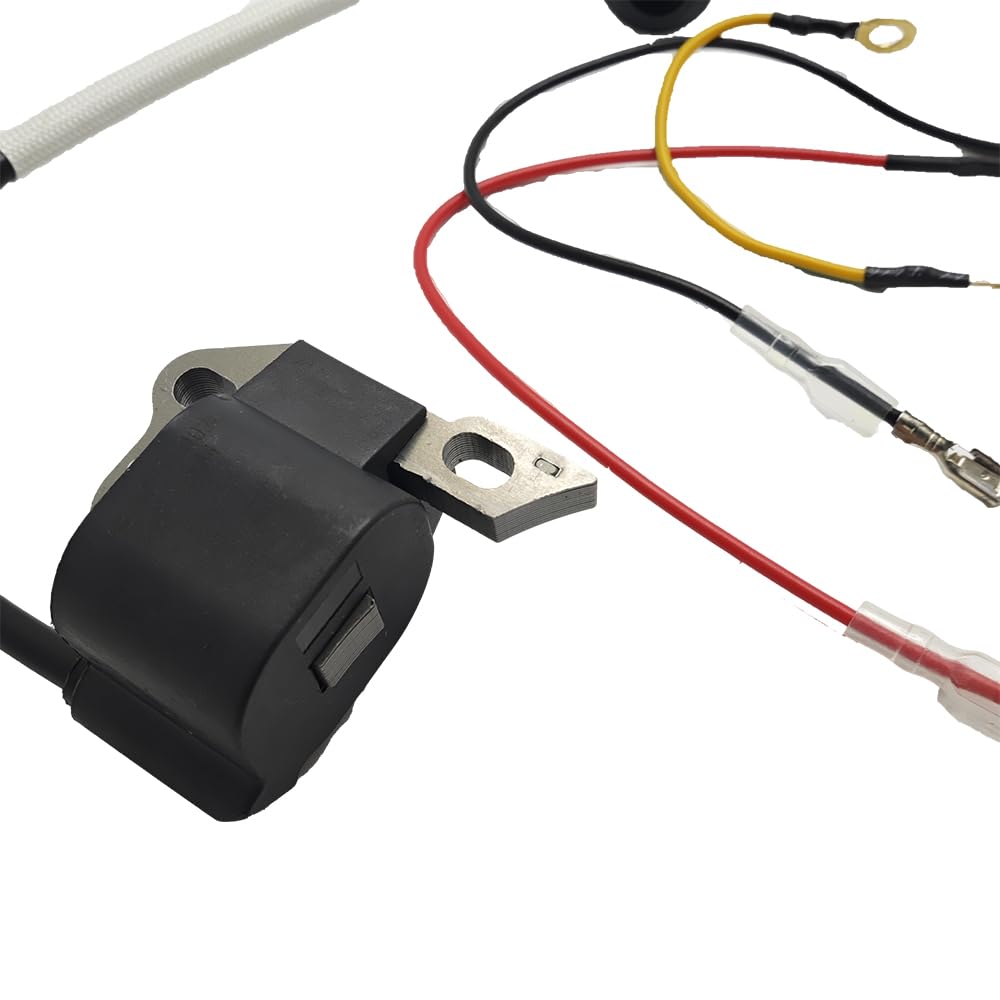 Base de Cubierta de Filtro de Aire con Kit de carburador de Bobina de Encendido for Motosierra Stih MS250 MS230 MS210 11231401902 1123 358 7701 Tapa de Aceite de Combustible