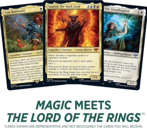 Magic: The Gathering The Lord of The Rings: Tales of Middle-Earth Draft Booster Pack (15 Magic Cards)