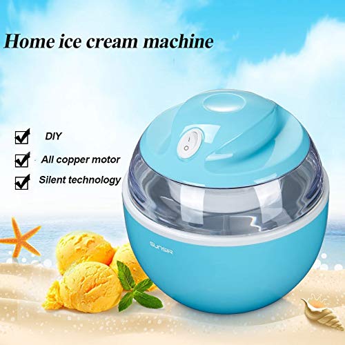 LFWQ Heladera portátil, totalmente automática, 600 ml, para hacer yogur y helados, tamaño pequeño