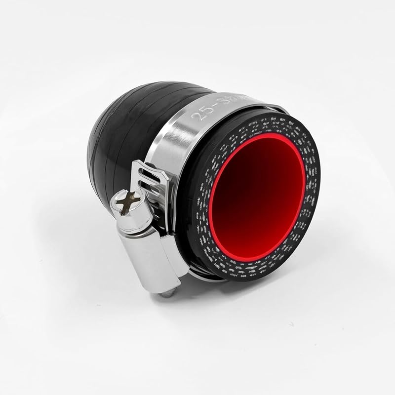 Tampa de Mangueira de Arrefecimento em Silicone ASYXPCRH 25 mm com Abraçadeira – 1 unidade