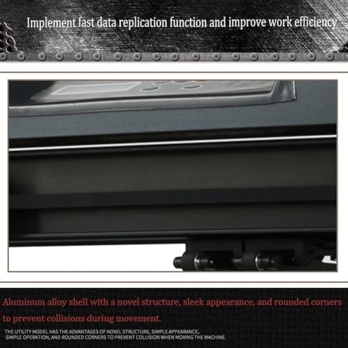 Taglierina semiautomatica del vinile con display LCD, ad alta velocità 10-800Mm/S, larghezza di taglio 1230mm per progettazione fai da te e taglio di precisione