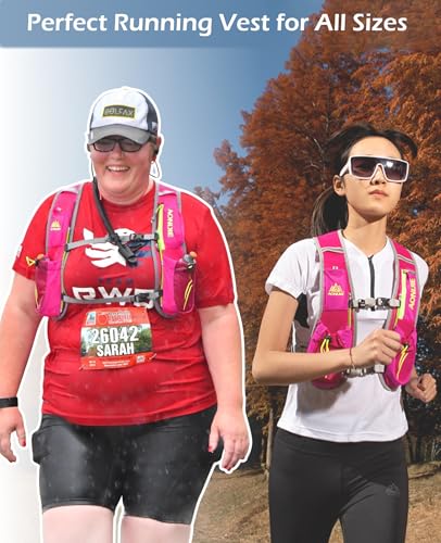 Image of TRIWONDER Hydration Running Vest Backpack, Lightweight Water Pack for Men Women Hydration Backpack for Trail Race, Hiking, Cycling, Climbing, Camping, Jogging, Marathon