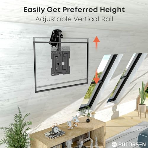 Putorsen PT-CM322 Manual Folding Ceiling Tv Mount, Flip Down Tv Mount thumb #8