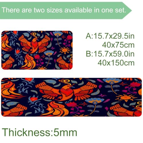 Tapis de cuisine antidérapants lavables pour éviter les glissades