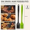 Ortarco Silicone Basting Pastry Brush for Baking Cooking Bbq Grill Spread Oil Butter Sauce 2 Pack #3