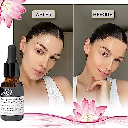 Miniatura 3 de BAO Laboratory El aceite facial curativo Lotus Squalane hidrata la piel seca, reequilibra la piel grasa, alivia la piel sensible, repara la piel