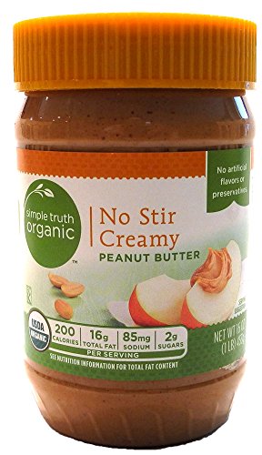 Simple Truth Organic 'No Stir' Creamy Peanut Butter (2 Pack)