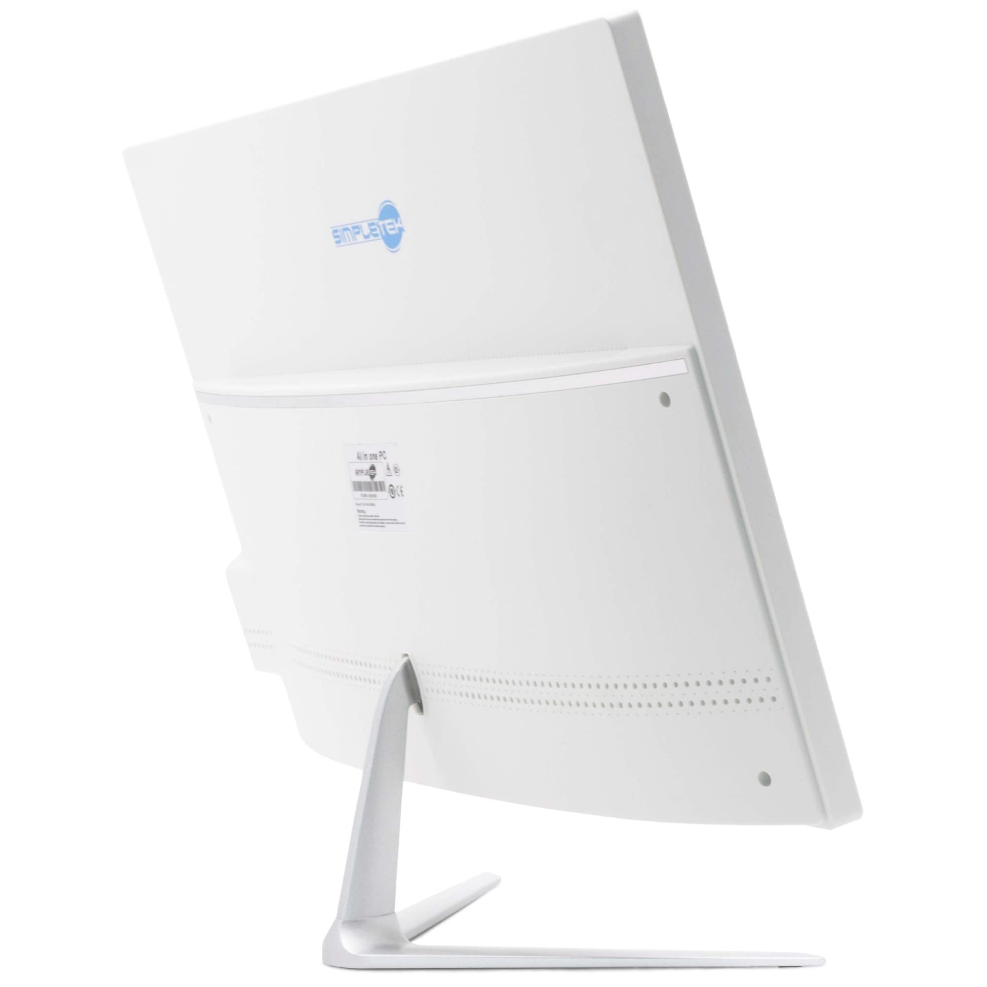SIMPLETEK - PC All in One Core i7 fino 3.80GHz 16GB RAM SSD 2TB Windows 11 Pro | Display 24" FHD Webcam integrata WiFi BT LAN HDMI | Computer Fisso Casa Ufficio Scuola Lavoro