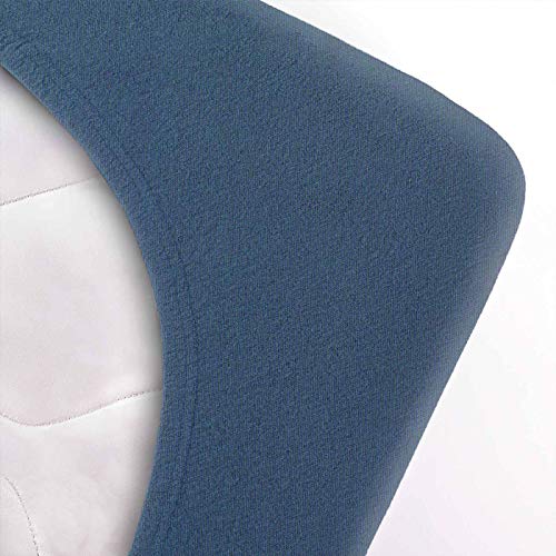 etérea Comfort Jersey Spannbettlaken 180x200 - 200x200 cm - 100% Baumwolle Boxspring Spannbetttuch Bettlaken bis 25 cm… - Image 4