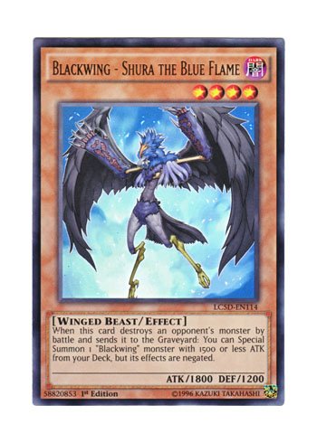 Amazon.co.jp: 遊戯王 英語版 LC5D-EN114 Blackwing - Shura the Blue