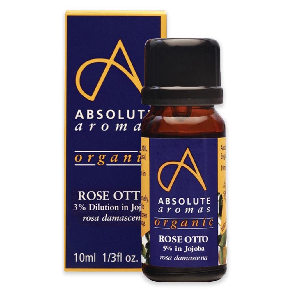 Absolute Aromas Organic Rose Otto 3% rozcieńczenie w oleju jojoba 10 ml