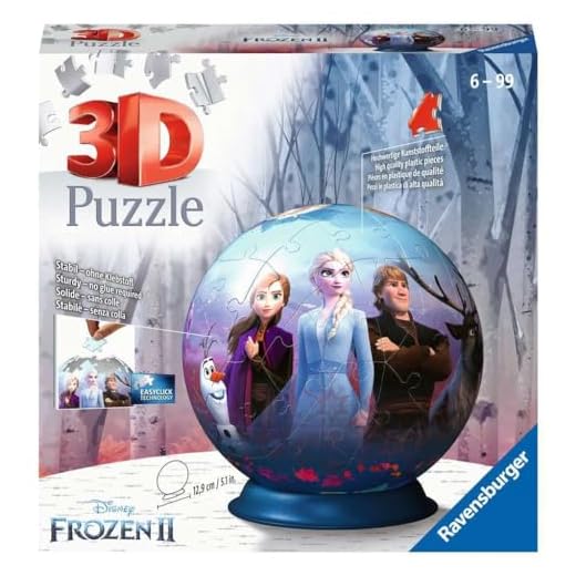 Ravensburger Disney Frozen 2 - 3D Jigsaw Puzzle for Kids Age 6 Years Up - 72 Pieces - No Glue Required