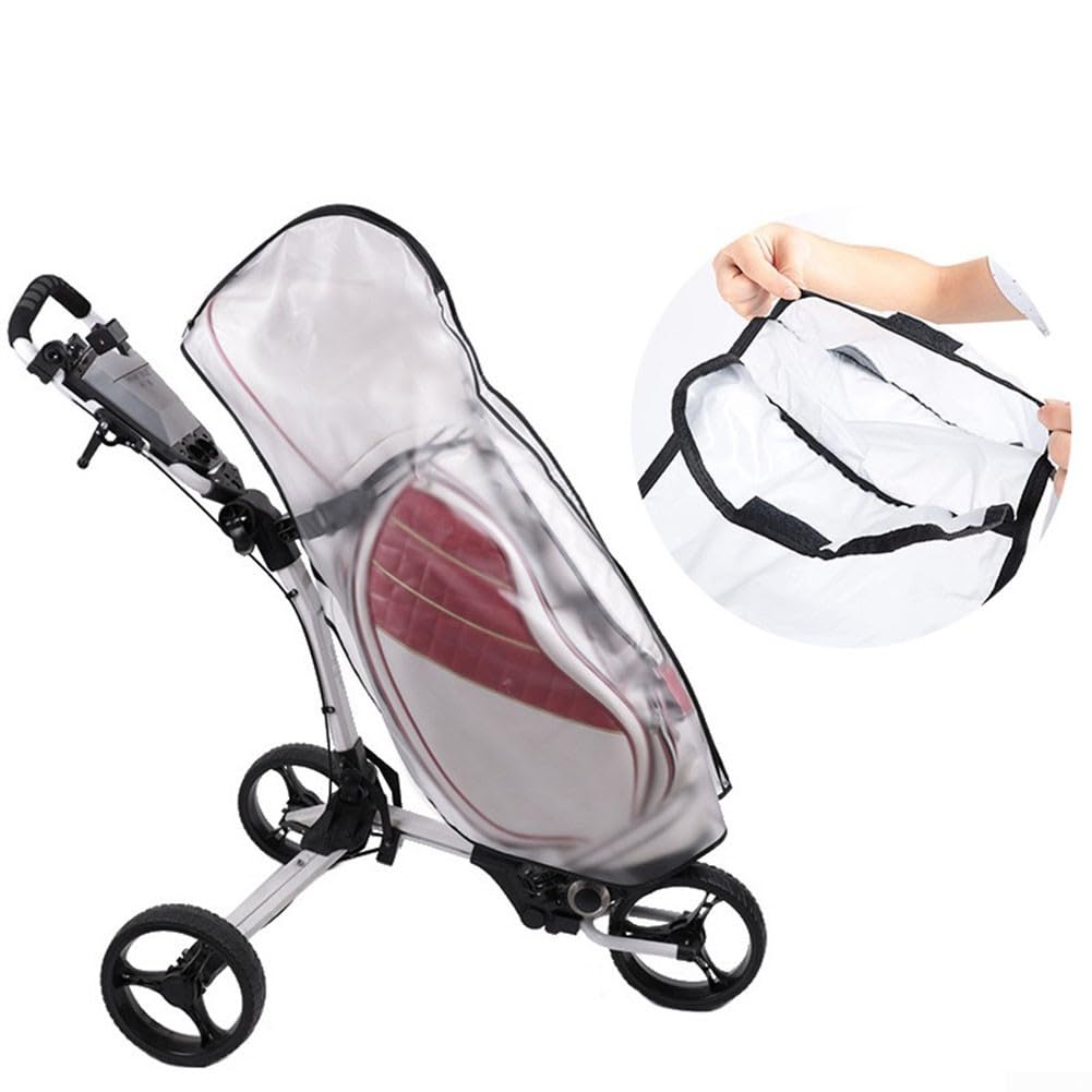 QuivyLivy Golf Bag Rain Cover Waterproof PVC