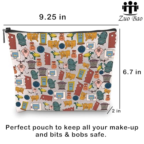 Zuo Bao Pee-w Inspired Gift P-ee Herman Playhouse Makeup Bag P-ee Herman Merchandise Herman Gift Comedian Lover Gift (PEE)2