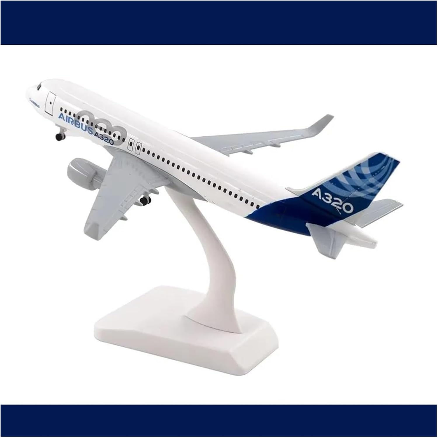 1 400 Scale A320 Prototype Die-cast Metal Aircraft Model with Bracket Collection Gift to Friends Hobby Toys Hobby Playgame Kit