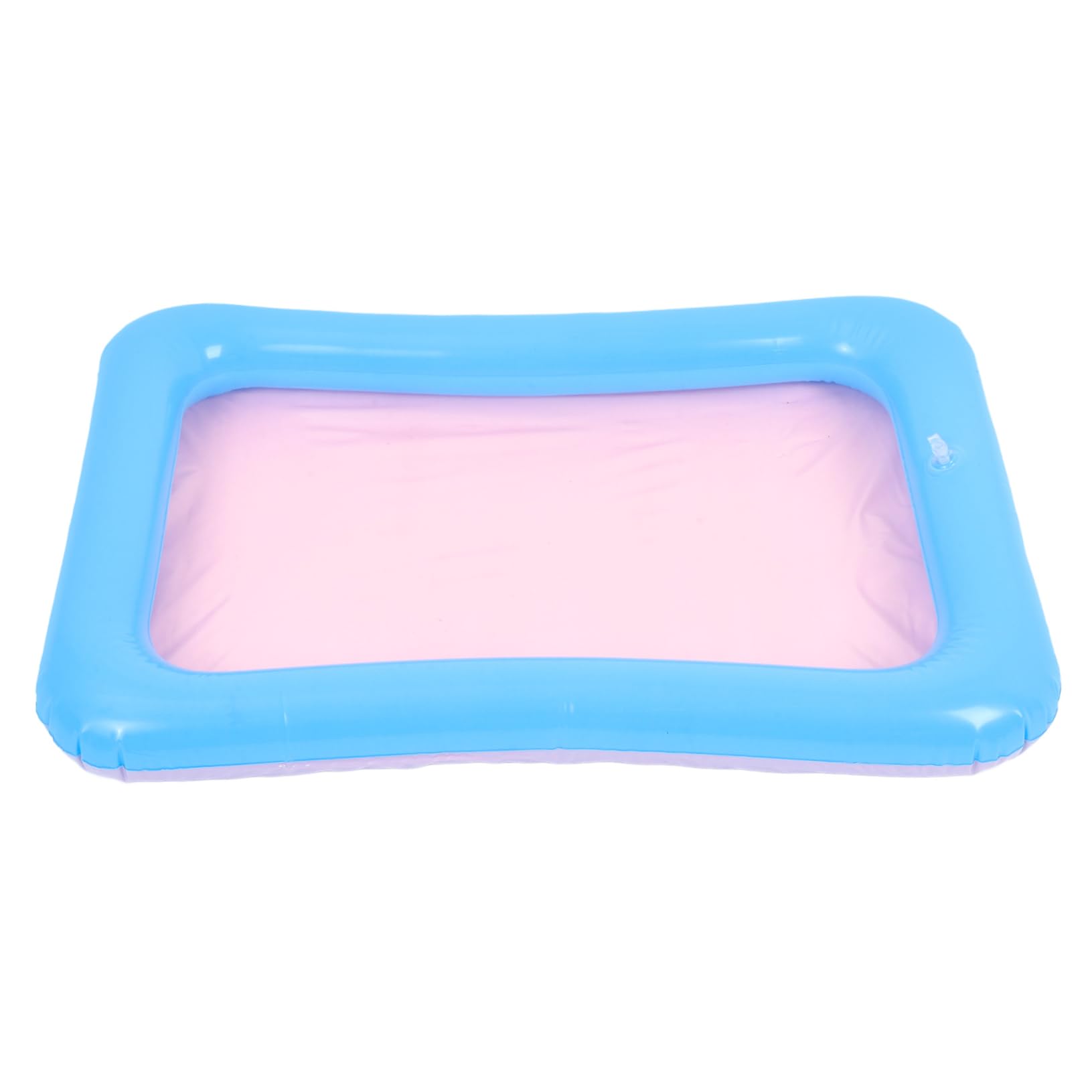 ifundom Nadmuchiwana Taca Do Piasku dla Chłopiec Dziewczynka Wielofunkcyjna Piaskownica Inflatable Mini Staw Łowienia Zabawek Przenośny Stół Piasku i Zabaw Idealna Lato