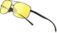 Vista 24 de SUNGAIT lentes de sol polarizados rectangulares livianos con protección 100% contra rayos UV