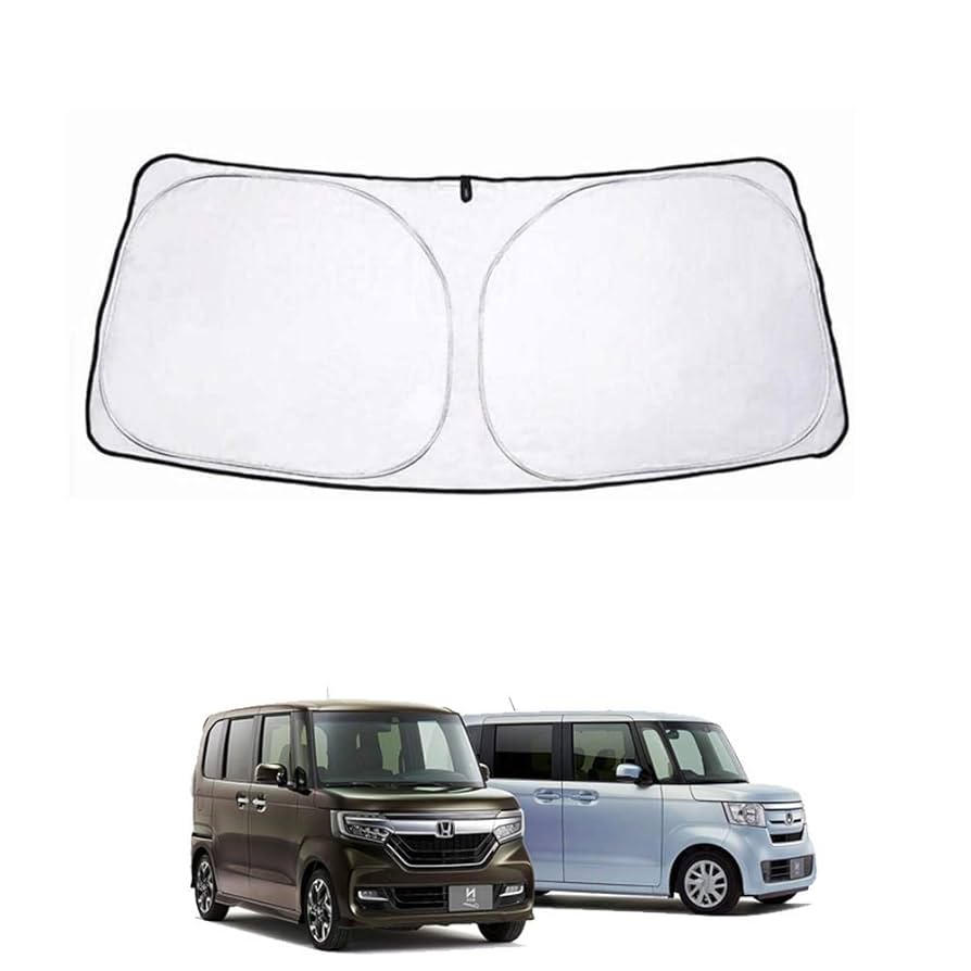 ホンダN-BOX /N-BOXカスタム　JF3/JF4 サンシェード N-BOX ホンダ N-BOXカスタム JF3 JF4 ハーフサイズ メッシュ