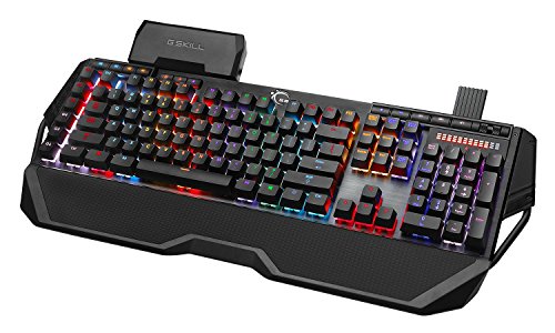 G.SKILL RIPJAWS KM780 RGB On-The-Fly Macro Mechanical Gaming Keyboard, Cherry MX Red