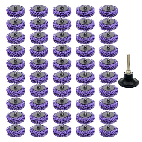 Meuleuse d'angle sans blocage grâce au disque de ponçage décapage peinture 50 pcs