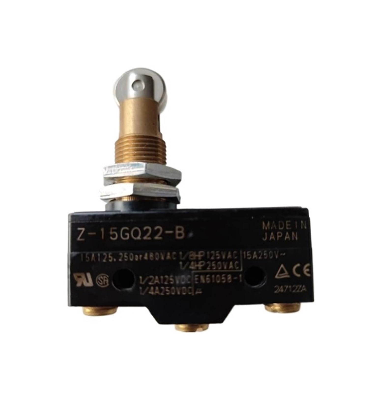 HEXEH Microinterruptor Z-15GQ22-B, Interruptor de límite, Interruptor de Recorrido for fábricas, maquinaria de fábrica, etc.