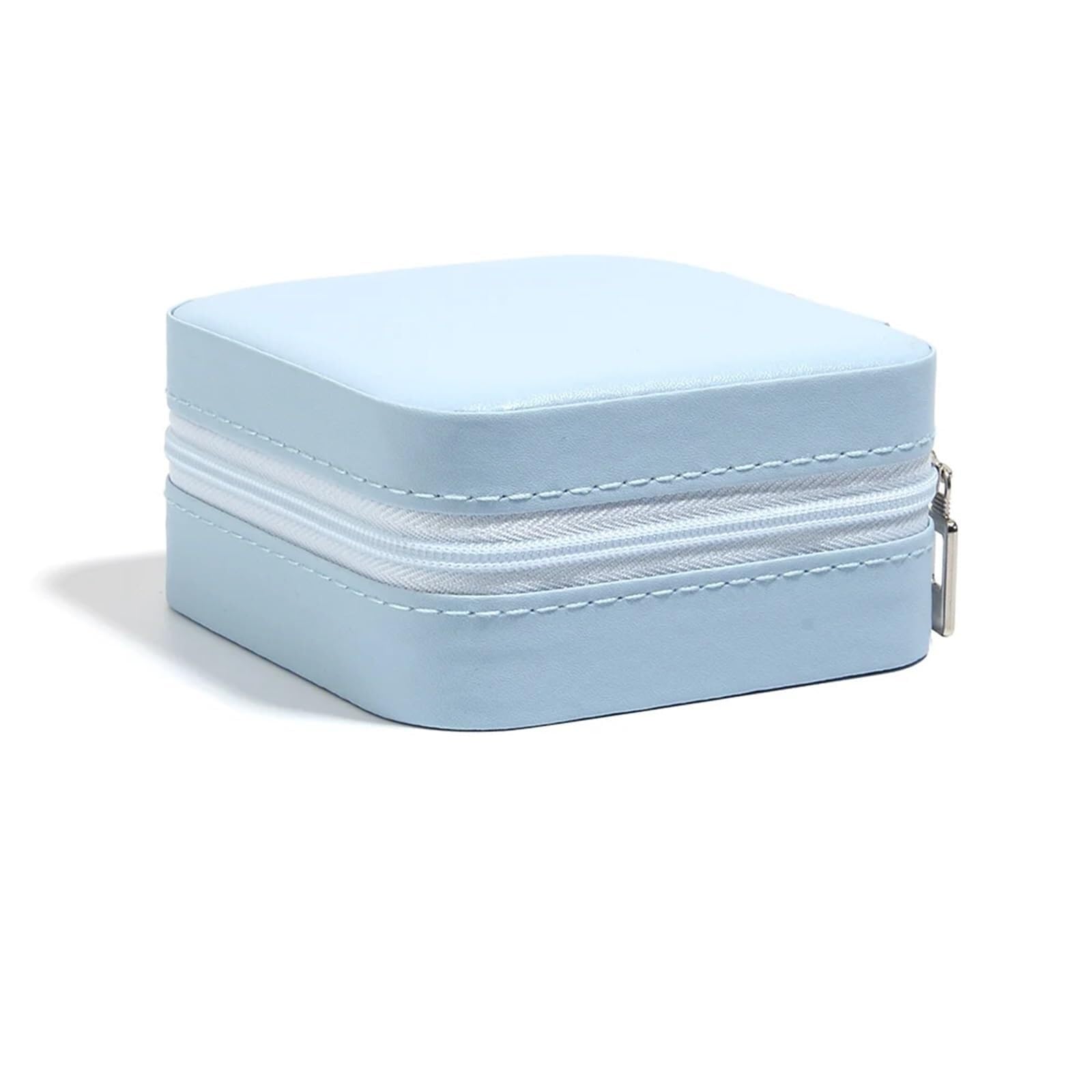 ZHAOQIN Jewellery Box Portable Jewellery Organiser Travel Box Leather Storage Earring Necklace Ring(Style2)