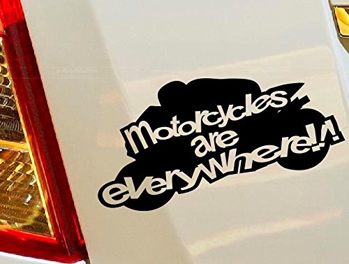 Motorcycles are Everywhere hobby Funny Car bumper