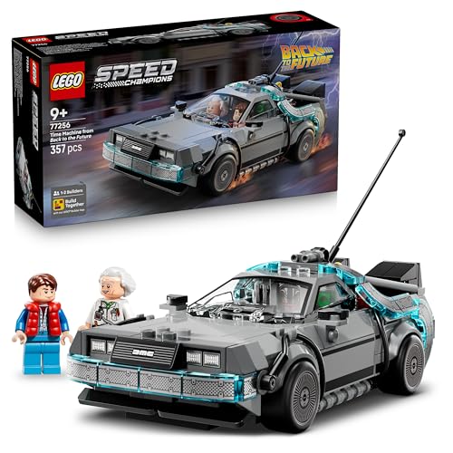 LEGO Speed Champions Zeitmaschine aus Zurück in die Zukunft - Kinder Spielzeug...