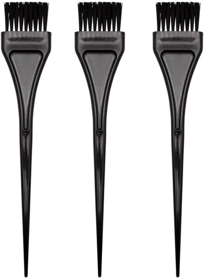 3 PC Tint Dye Brush Hair Color Dying Applicator Brush Hair Salon Coloring Tools : Beauty & Personal Care