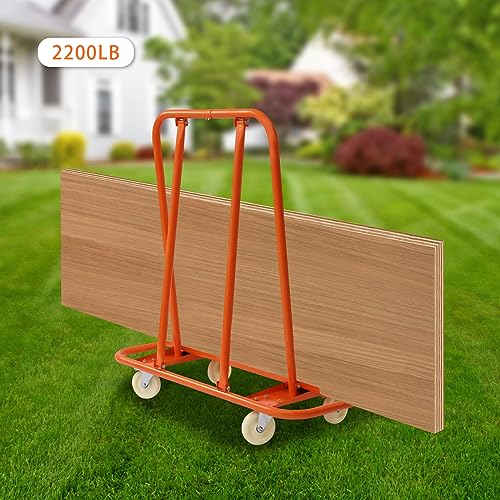 Carretilla para paneles de carga 2200lb KUMOYOU miniatura 5