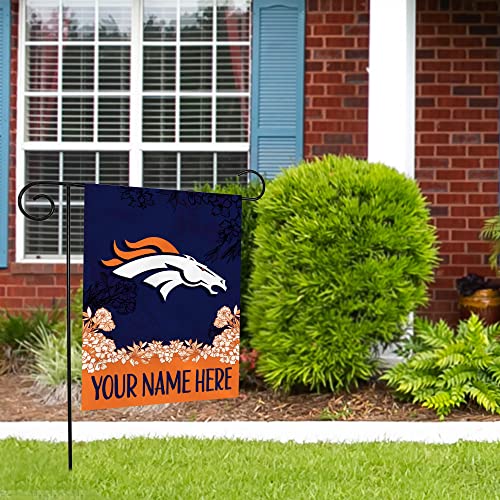 Image of Rico Industries NFL Standard /Primary Personalized 13 inch x 18 inch Double Sided Garden Flag