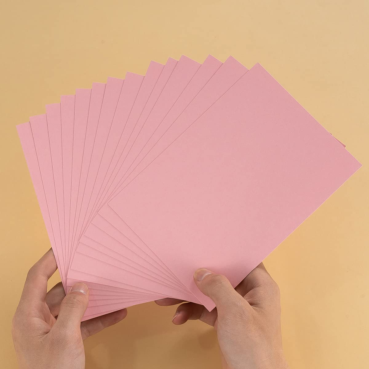100 Pack Thick Paper Cardstock Blank Heavy Cards Stock