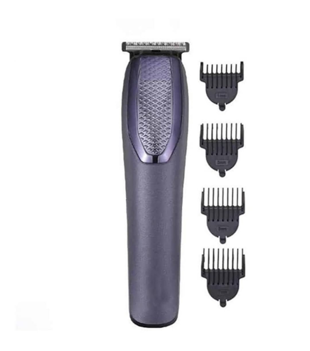1210 Electric Hair Clipper Shaver - Rechargeable Hair Machine for Men - Beard Trimmer with 4 Combs-image-20