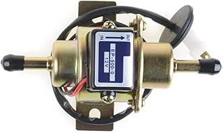 Grifo De Gasolina Bomba De Combustible Universal para Coche Eléctrico, 12V, Diésel, Gasolina, EP500-0 035000-0460 12585-52030 1258552031 EP-500-0 FP-1010-G Bomba Combustible Eléctrica(Amarillo)
