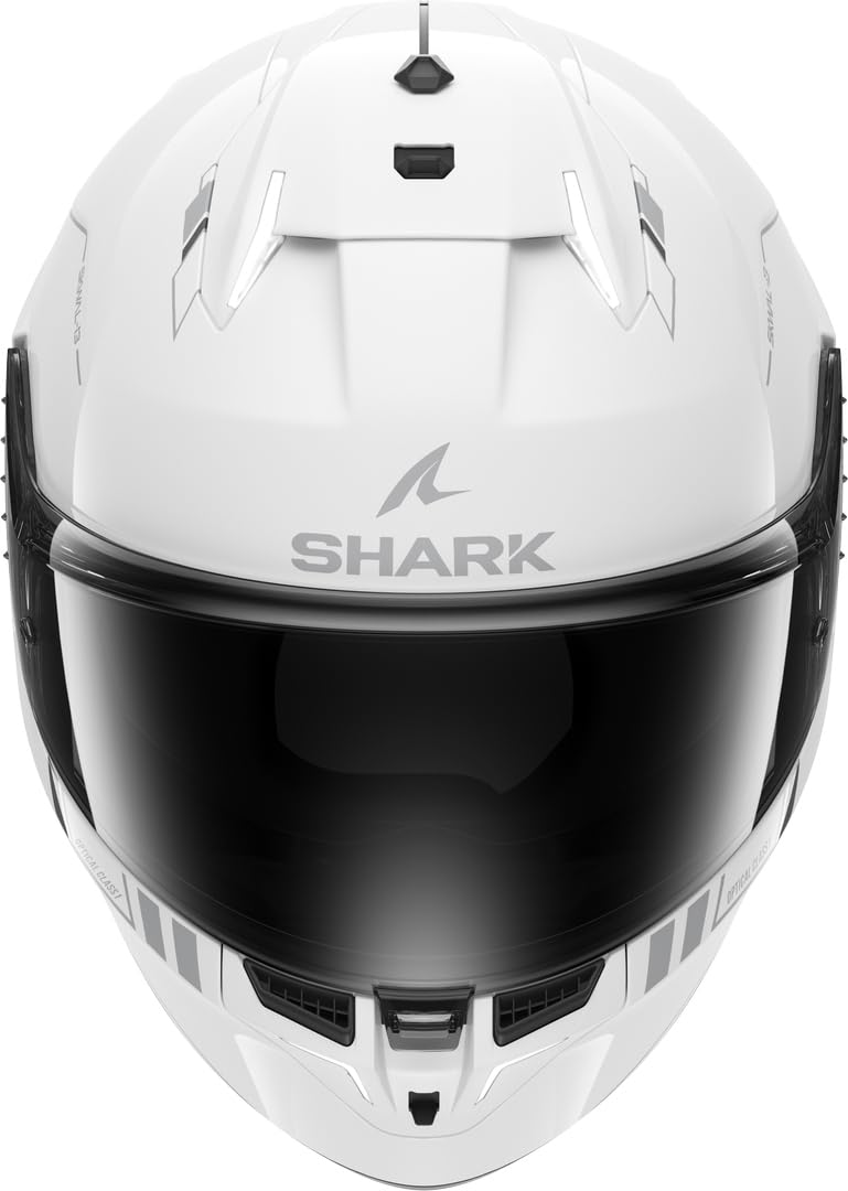 SHARK, Casco Moto Integrale SKWAL i3 BLANK SP White WSA, XL