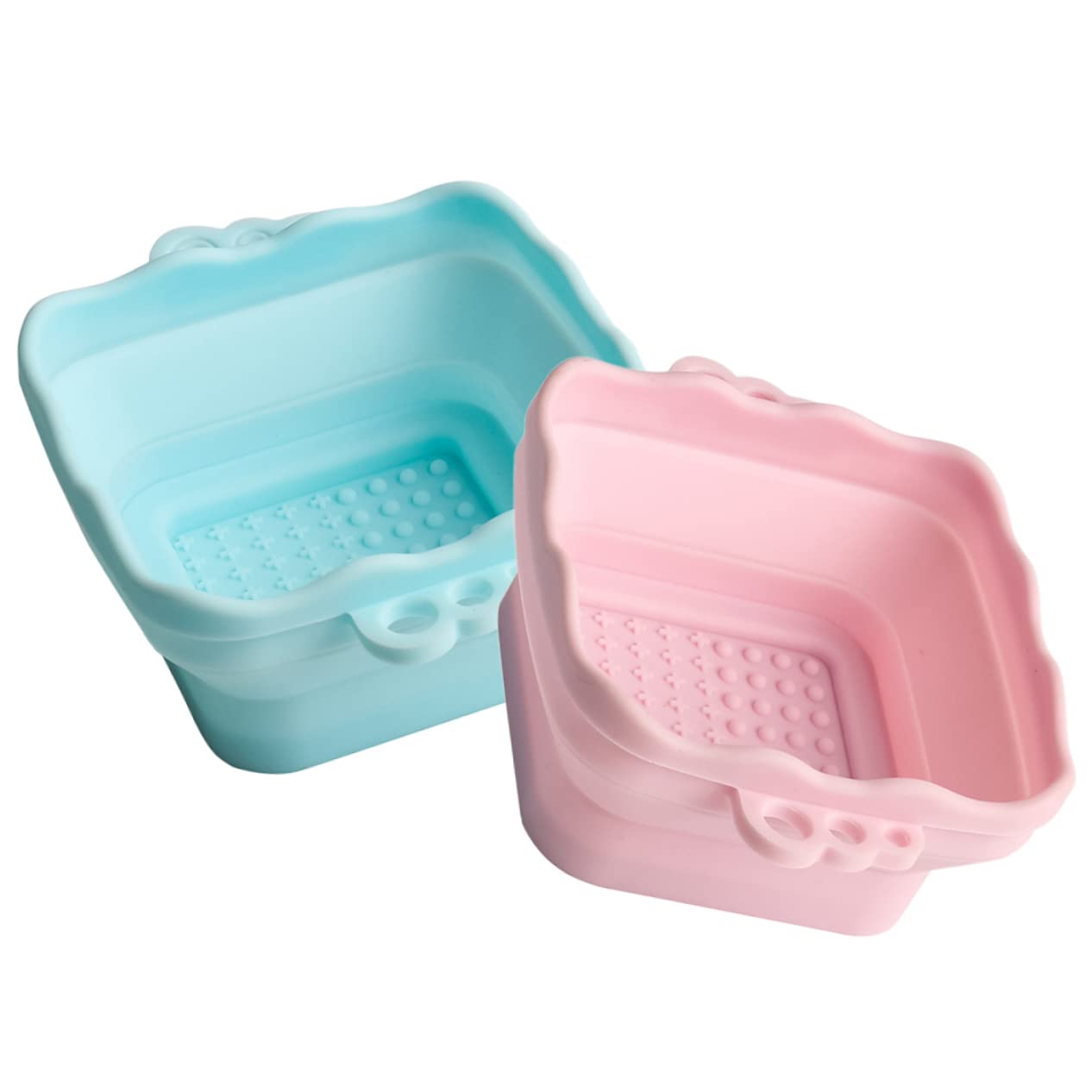IWOWHERO 2pcs Silicone Makeup Brush Cleaner Bowl Brush Cleaning Pad Makeup Brush Cleaner Cleaning Brushes Brush Cleaning Pad Brush Rinsing Pad