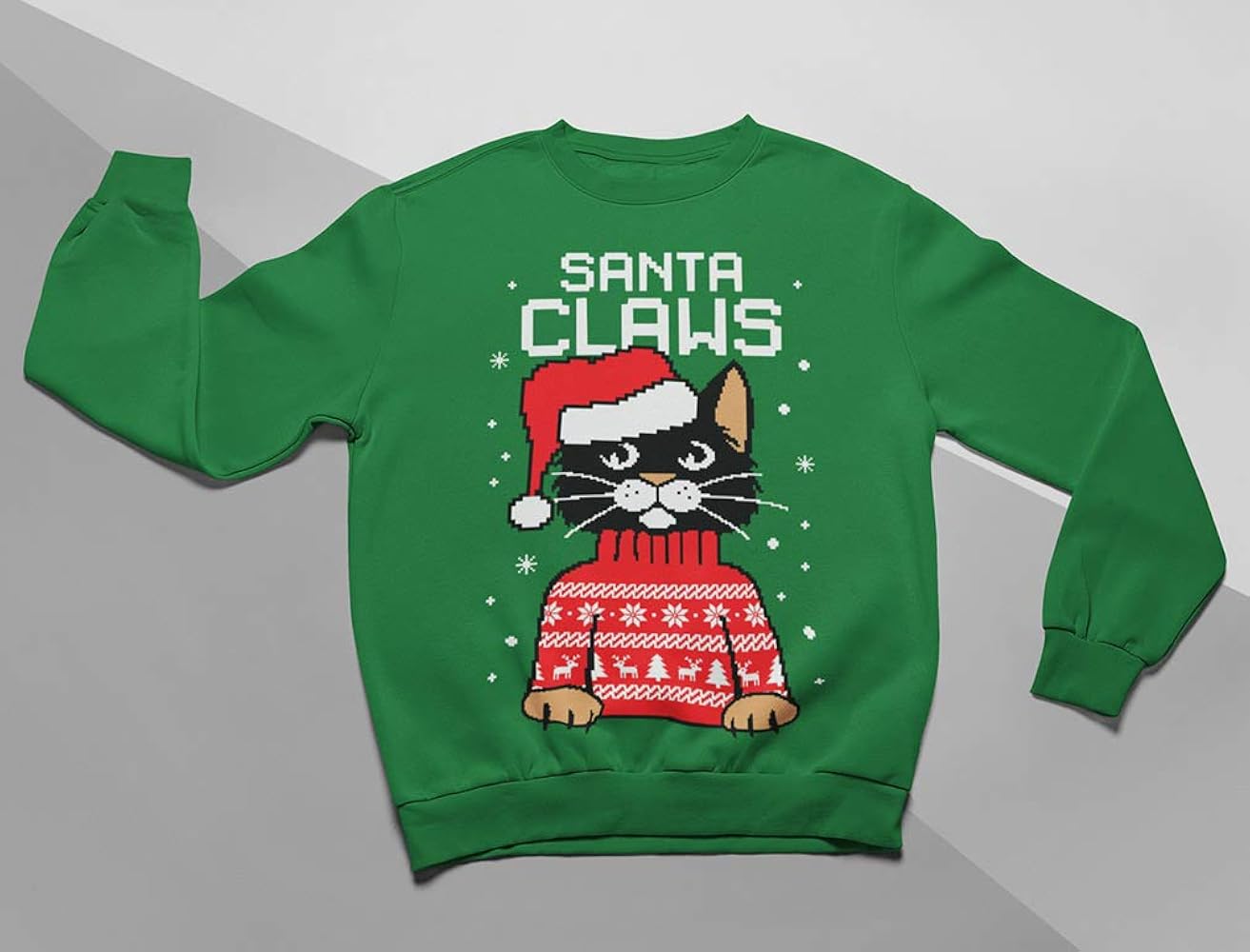 Santa claws sweatshirt Clearance